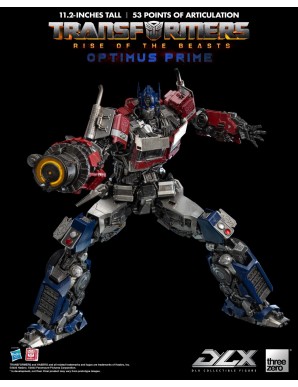 Threezero Transformers Rise of the Beasts DLX Scale Collectible Figure Series Optimus Prime