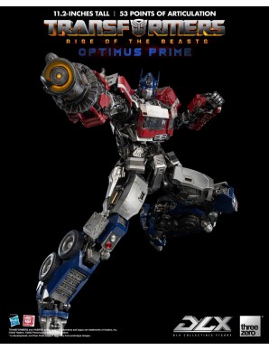 Threezero Transformers Rise of the Beasts DLX Scale Collectible Figure Series Optimus Prime