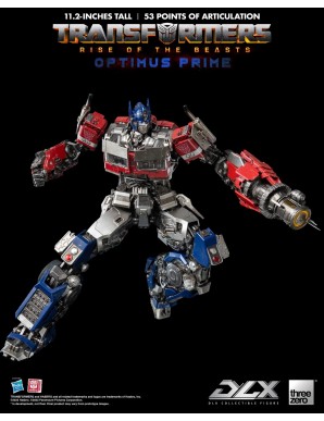 Threezero Transformers Rise of the Beasts DLX Scale Collectible Figure Series Optimus Prime