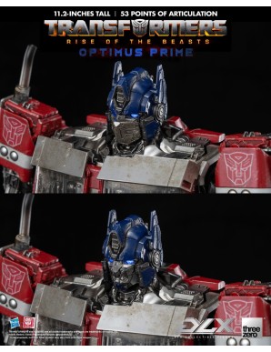 Threezero Transformers Rise of the Beasts DLX Scale Collectible Figure Series Optimus Prime
