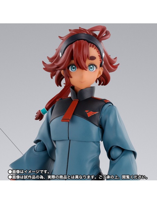 Bandai S.H. Figuarts Mobile Suit Gundam The Witch from Mercury Suletta Mercury Uniform Version & Option Set TamashiWeb Exclusive