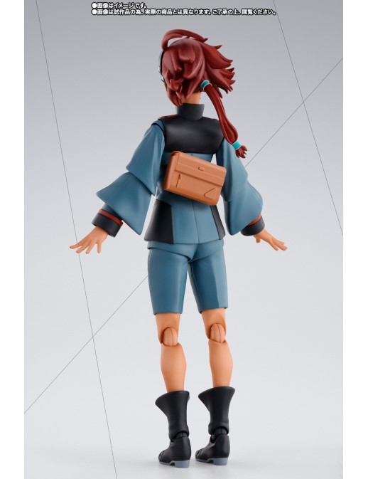 Bandai S.H. Figuarts Mobile Suit Gundam The Witch from Mercury Suletta Mercury Uniform Version & Option Set TamashiWeb Exclusive
