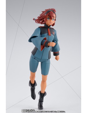 Bandai S.H. Figuarts Mobile Suit Gundam The Witch from Mercury Suletta Mercury Uniform Version & Option Set TamashiWeb Exclusive