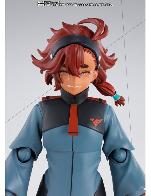 Bandai S.H. Figuarts Mobile Suit Gundam The Witch from Mercury Suletta Mercury Uniform Version & Option Set TamashiWeb Exclusive