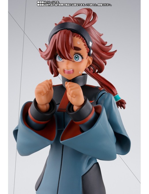 Bandai S.H. Figuarts Mobile Suit Gundam The Witch from Mercury Suletta Mercury Uniform Version & Option Set TamashiWeb Exclusive