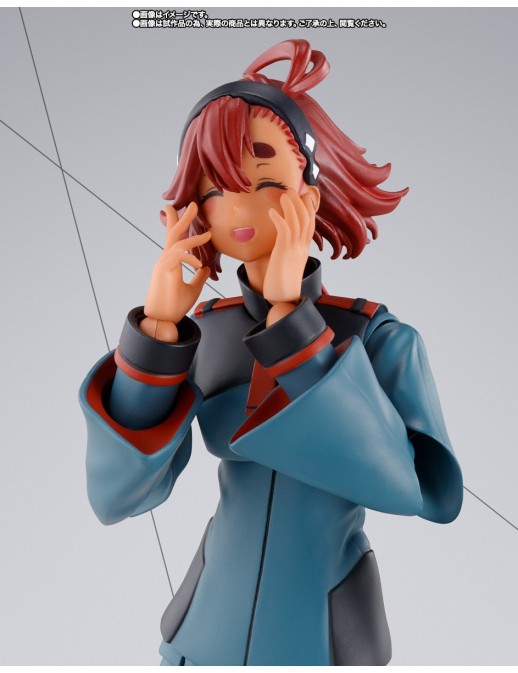 Bandai S.H. Figuarts Mobile Suit Gundam The Witch from Mercury Suletta Mercury Uniform Version & Option Set TamashiWeb Exclusive