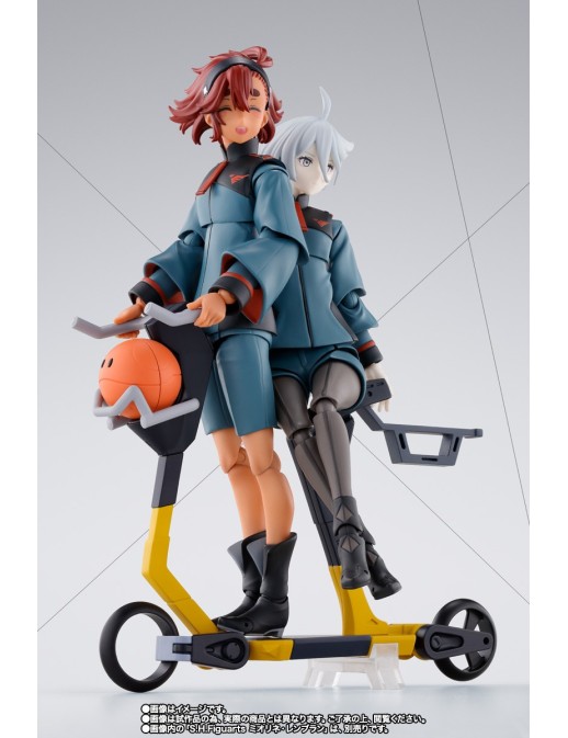 Bandai S.H. Figuarts Mobile Suit Gundam The Witch from Mercury Suletta Mercury Uniform Version & Option Set TamashiWeb Exclusive
