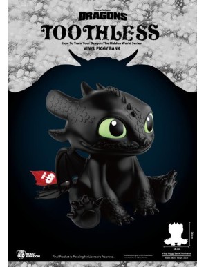 Beast Kingdom How to Train Your Dragon Toothless Piggy Bank