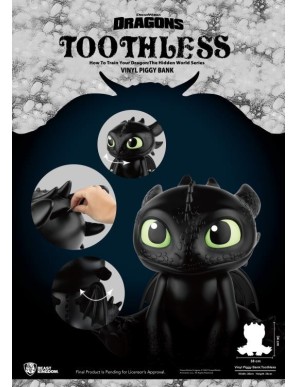 Beast Kingdom How to Train Your Dragon Toothless Piggy Bank