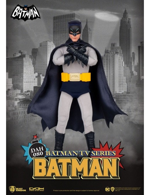 Beast Kingdom Dynamic 8ction Heroes DAH-080 Batman TV Series Batman