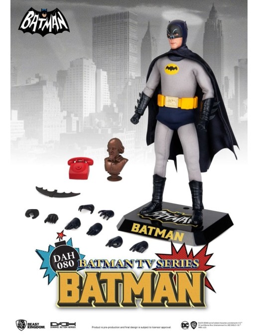 Beast Kingdom Dynamic 8ction Heroes DAH-080 Batman TV Series Batman