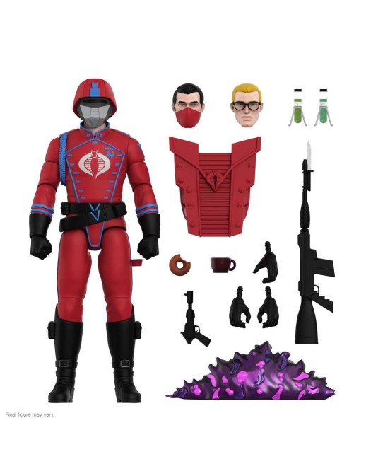 Super7 Ultimates Action Figure G.I. Joe Cobra Crimson Guard