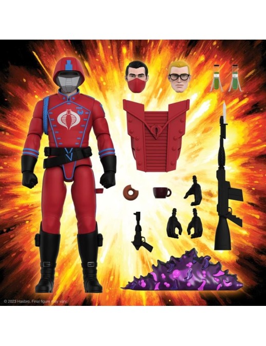 Super7 Ultimates Action Figure G.I. Joe Cobra Crimson Guard