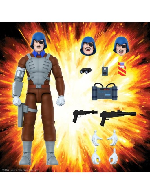 Super7 Ultimates Action Figure G.I. Joe Major Bludd