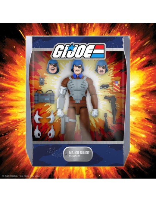 Super7 Ultimates Action Figure G.I. Joe Major Bludd