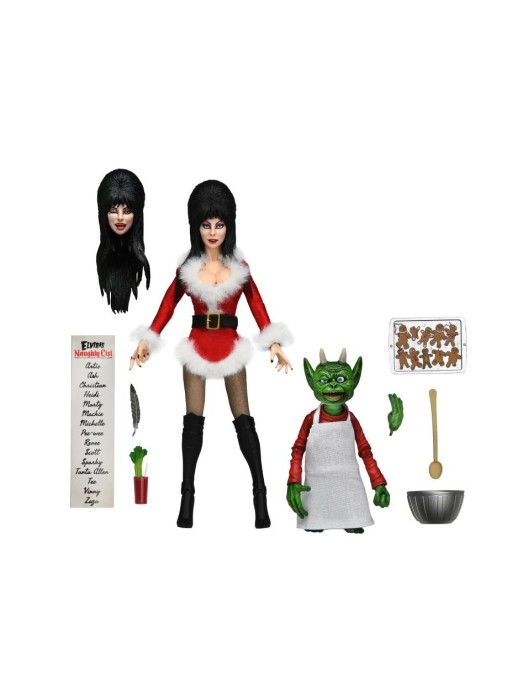 Neca Elvira Mistress of the Dark Elvira Very Scary X-Mas Version
