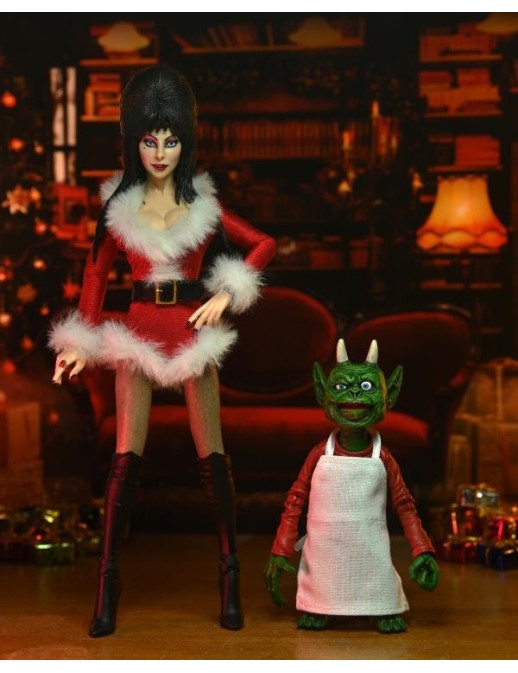 Neca Elvira Mistress of the Dark Elvira Very Scary X-Mas Version