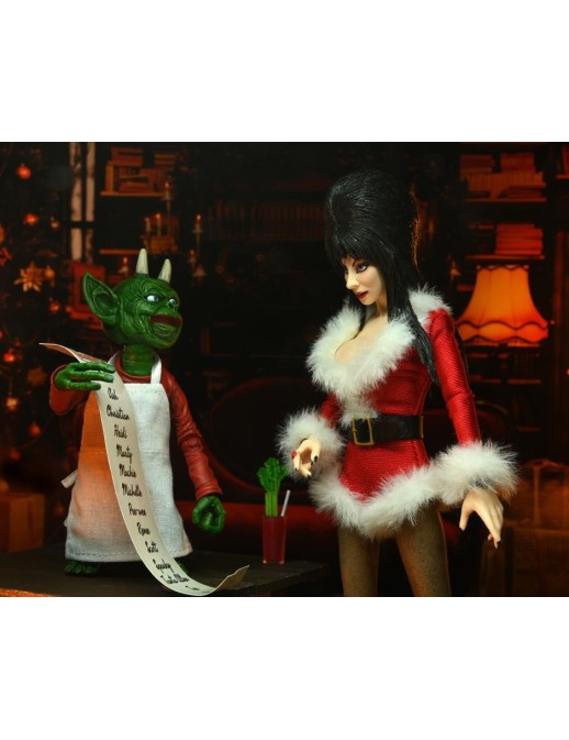 Neca Elvira Mistress of the Dark Elvira Very Scary X-Mas Version