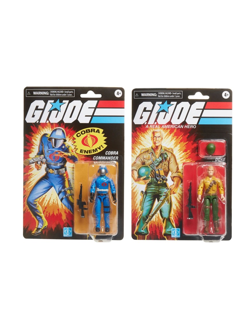 Hasbro G.I. Joe Retro Collection Duke & Cobra Commander Set Hasbro G.I. Joe Retro Collection Duke & Cobra Commander Set