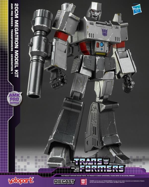 YOLOPARK AMK SERIES MODEL KIT TRANSFORMERS GENERATION ONE MEGATRON