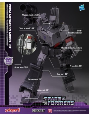 Yolopark AMK Pro Series Model Kit Transformers Generation One Megatron