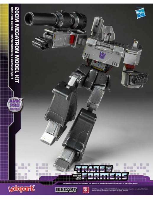 Yolopark AMK Series Model Kit Transformers Generation One Megatron