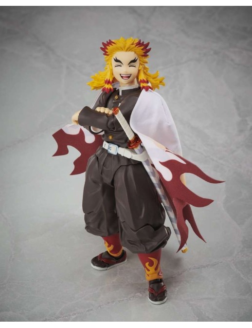Aniplex BuzzMod. Action Figure Demon Slayer Kimetsu no Yaiba Kyojuro Rengoku Version 2