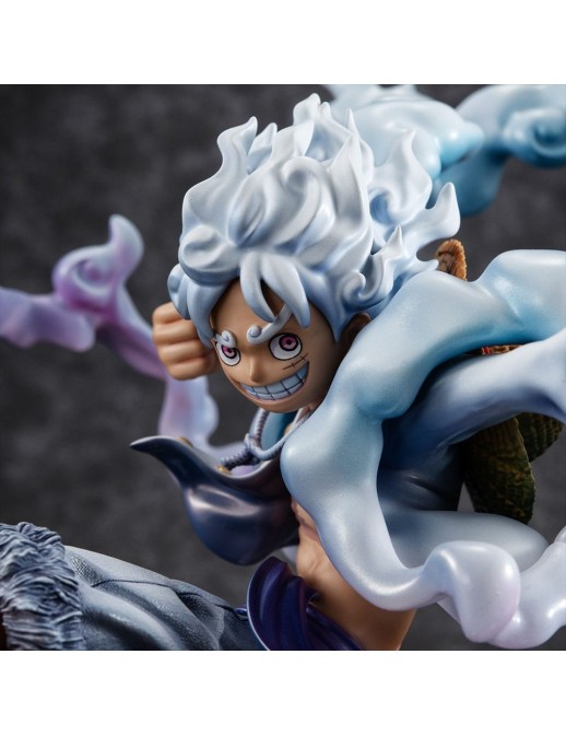 Megahouse P.O.P. Portrait of Pirates One Piece WA-Maximum Monkey D. Luffy Gear 5th MegaTrea Exclusive