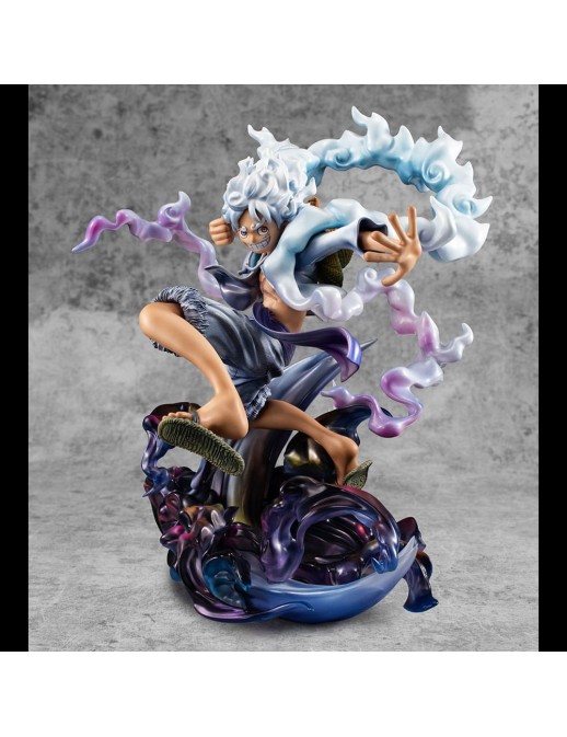 Megahouse P.O.P. Portrait of Pirates One Piece WA-Maximum Monkey D. Luffy Gear 5th MegaTrea Exclusive