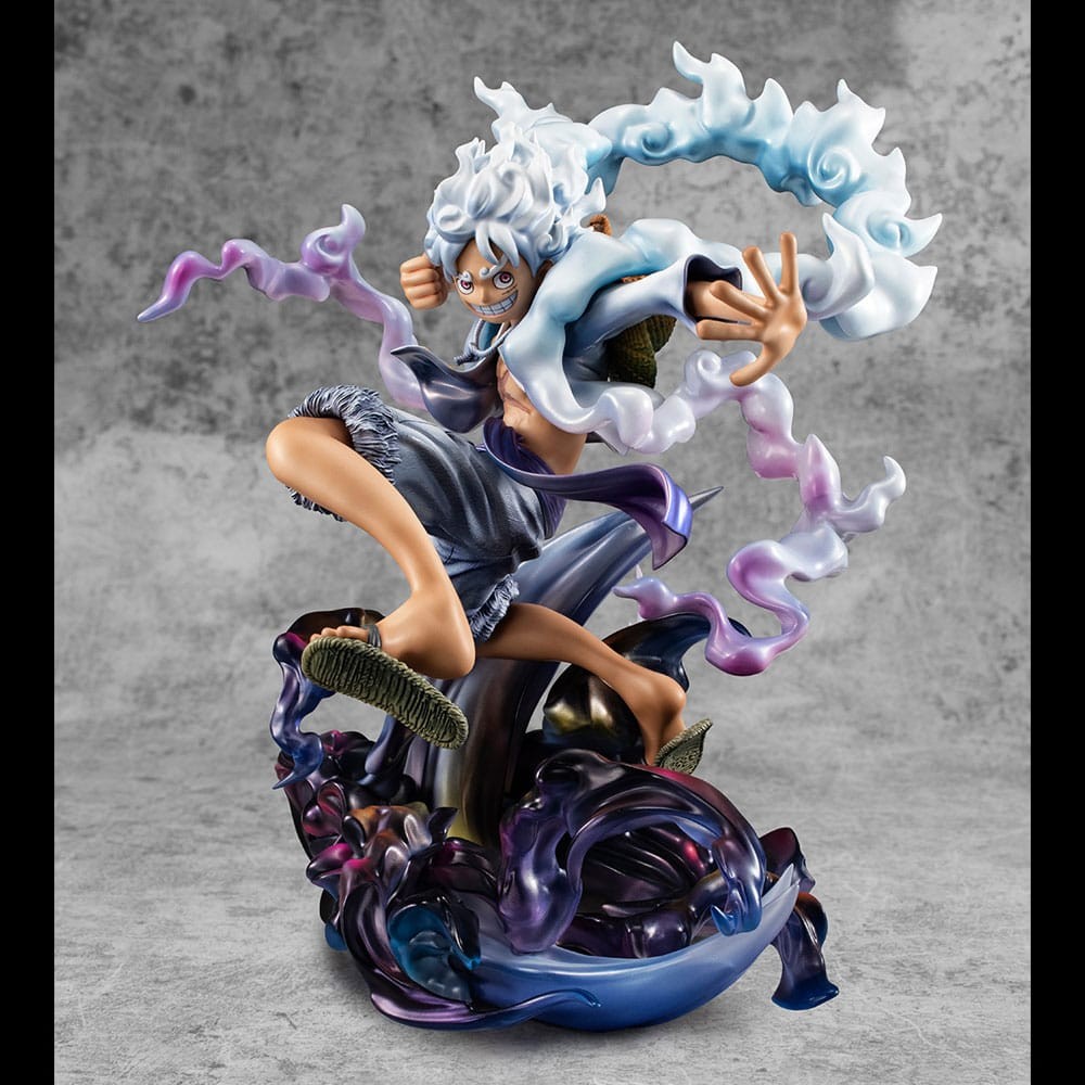 MEGAHOUSE P.O.P. PORTRAIT OF PIRATES ONE PIECE WA-MAXIMUM MONKEY D. LUFFY GEAR FIFTH MEGATREA EXCLUSIVE