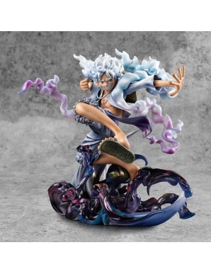 Megahouse P.O.P. Portrait of Pirates One Piece WA-Maximum Monkey D. Luffy Gear 5th MegaTrea Exclusive