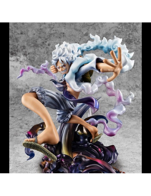 Megahouse P.O.P. Portrait of Pirates One Piece WA-Maximum Monkey D. Luffy Gear 5th MegaTrea Exclusive