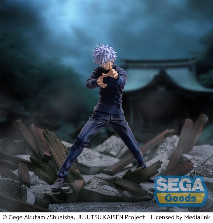 SEGA LUMINASTA JUJUTSU KAISEN SATORU GOJO CURSED TECHNIQUE LAPSE MAXIMUM CURSED ENERGY OUTPUT BLUE
