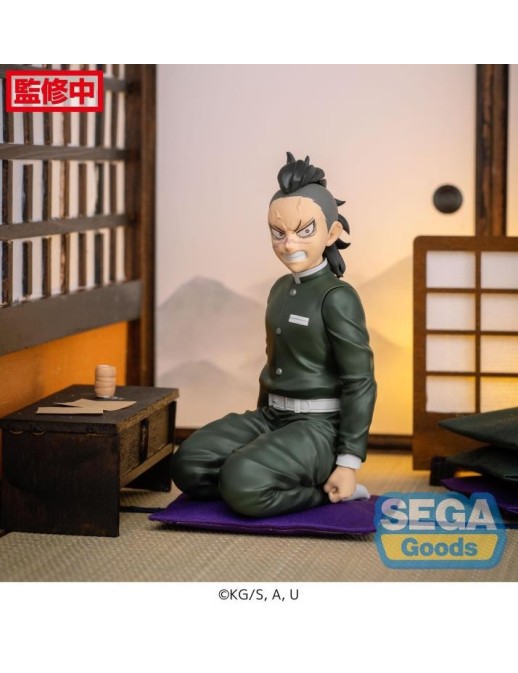 Sega Premium Perching Figure Demon Slayer Kimetsu no Yaiba Genya Shinazugawa Swordsmith Village Arc
