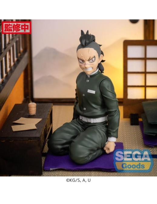 Sega Premium Perching Figure Demon Slayer Kimetsu no Yaiba Genya Shinazugawa Swordsmith Village Arc