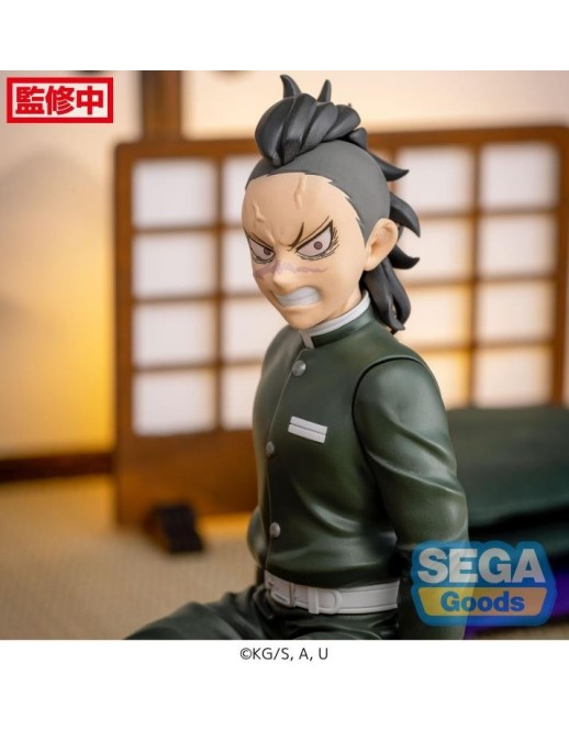 Sega Premium Perching Figure Demon Slayer Kimetsu no Yaiba Genya Shinazugawa Swordsmith Village Arc