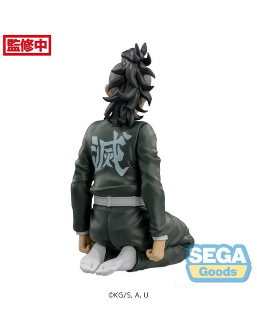 Sega Premium Perching Figure Demon Slayer Kimetsu no Yaiba Genya Shinazugawa Swordsmith Village Arc