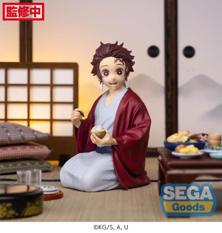 SEGA PREMIUM PERCHING FIGURE DEMON SLAYER KIMETSU NO YAIBA TANJIRO KAMADO SWORDSMITH VILLAGE ARC