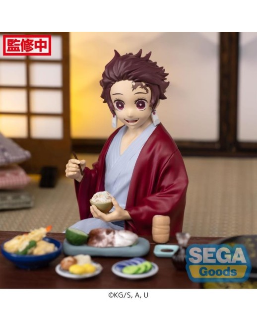 Sega Premium Perching Figure Demon Slayer Kimetsu no Yaiba Tanjiro Kamado Swordsmith Village Arc