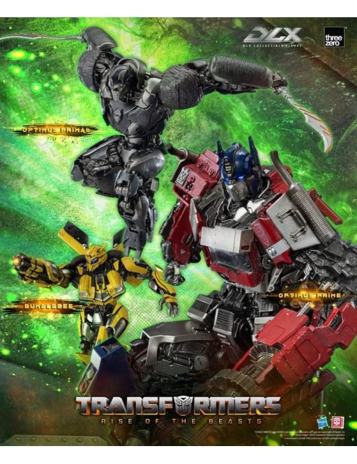 Threezero Transformers Rise of the Beasts DLX Scale Collectible Figure Series Optimus Primal
