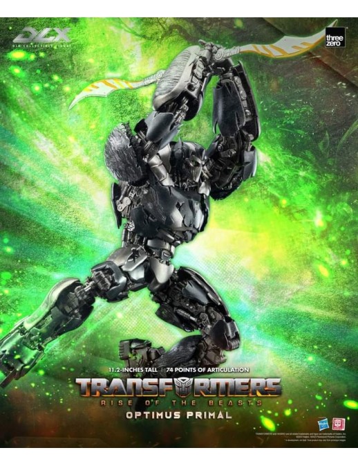 Threezero Transformers Rise of the Beasts DLX Scale Collectible Figure Series Optimus Primal