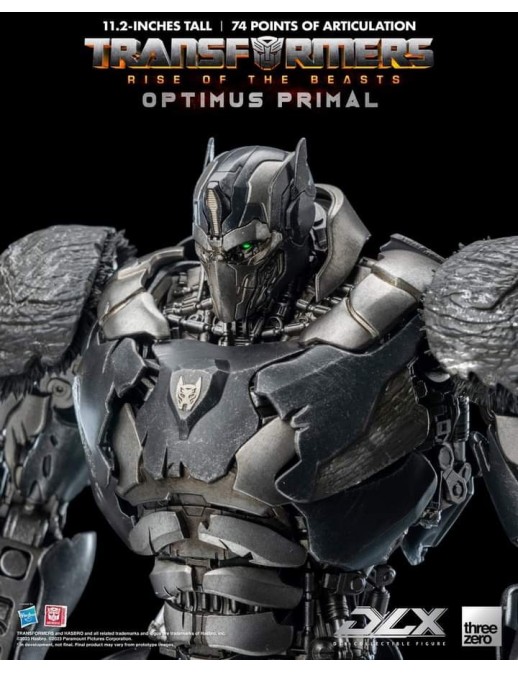 Threezero Transformers Rise of the Beasts DLX Scale Collectible Figure Series Optimus Primal