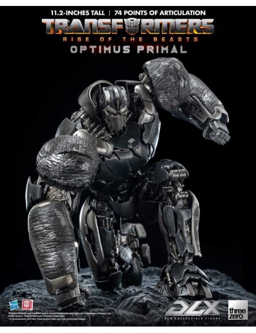 Threezero Transformers Rise of the Beasts DLX Scale Collectible Figure Series Optimus Primal