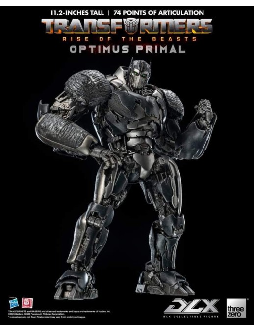 Threezero Transformers Rise of the Beasts DLX Scale Collectible Figure Series Optimus Primal