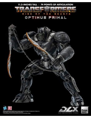 Threezero Transformers Rise of the Beasts DLX Scale Collectible Figure Series Optimus Primal