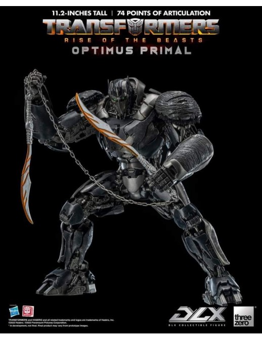 Threezero Transformers Rise of the Beasts DLX Scale Collectible Figure Series Optimus Primal
