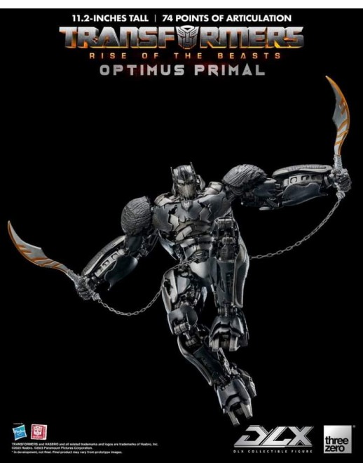 Threezero Transformers Rise of the Beasts DLX Scale Collectible Figure Series Optimus Primal