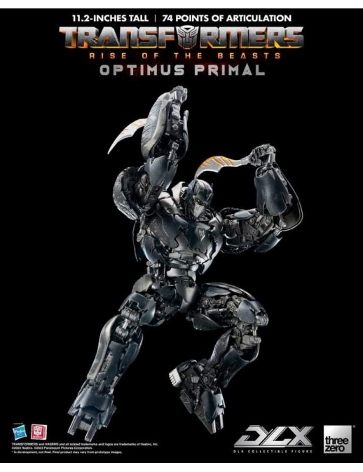 Threezero Transformers Rise of the Beasts DLX Scale Collectible Figure Series Optimus Primal