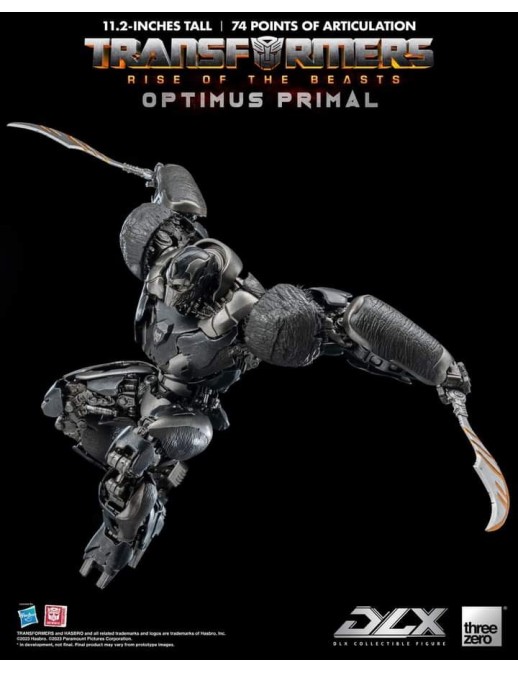 Threezero Transformers Rise of the Beasts DLX Scale Collectible Figure Series Optimus Primal
