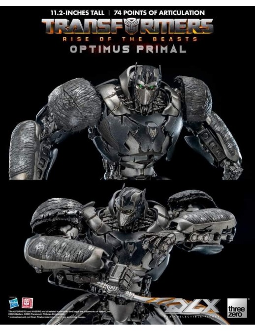 Threezero Transformers Rise of the Beasts DLX Scale Collectible Figure Series Optimus Primal